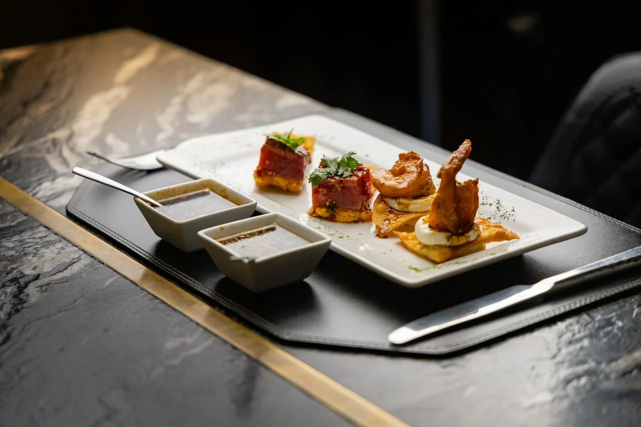 Nordisk signaturrett i hotellets restaurant