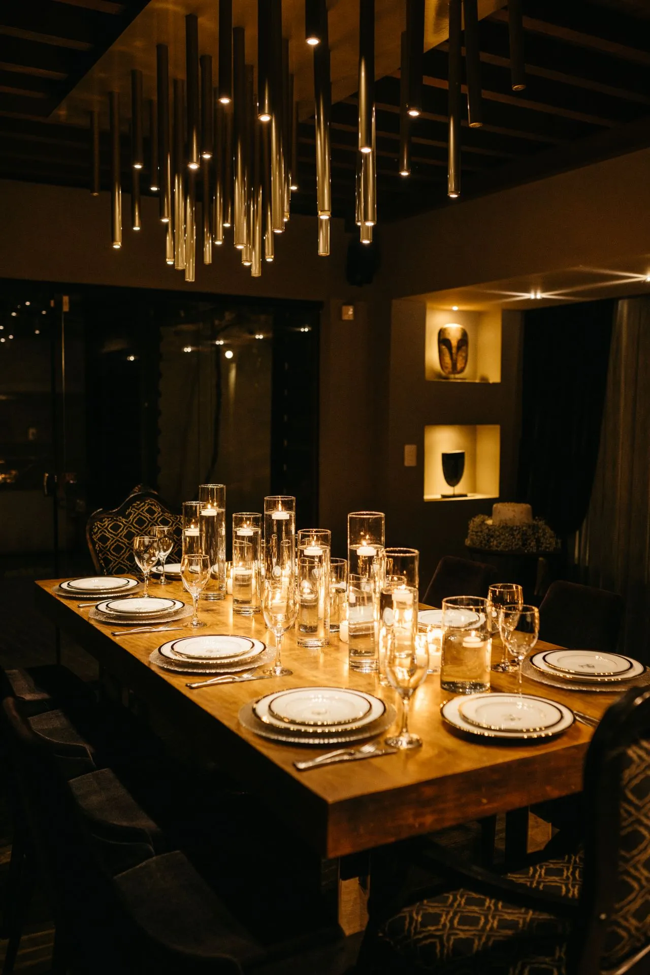Elegant borddekking i signaturrestauranten