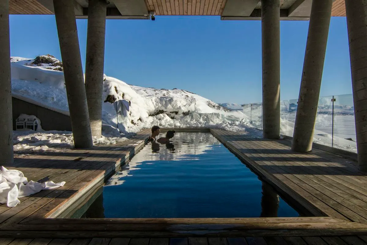 Fjellutsikt fra hotellet